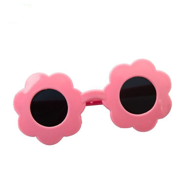 Pet Sunglasses Sun Flower Love Accessories Posing Cute