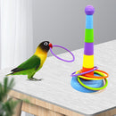 parrot loop stacking toy