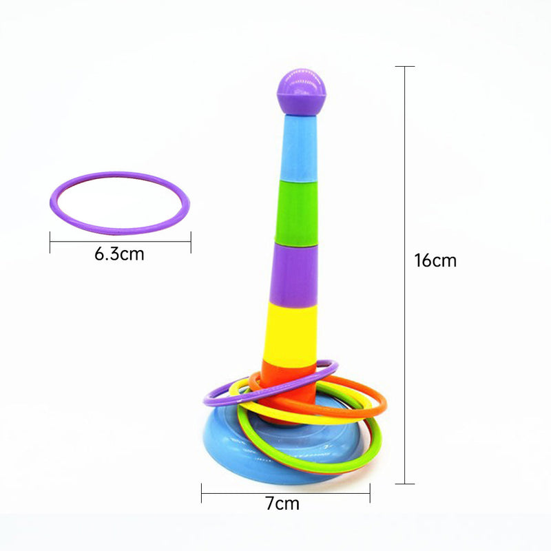parrot loop stacking toy