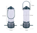 Bird Feeder Station Hanging Garden Plastic Birds Food Dispenser Feeders Outdoor Tree Garden Decoration