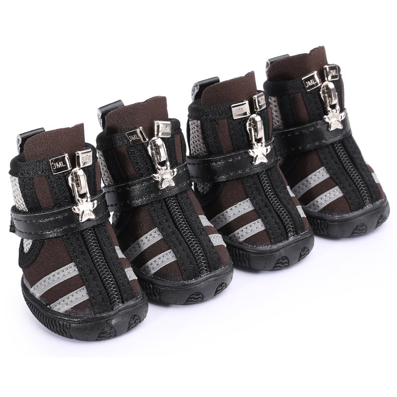 Camel Sports Style Indoor And Outdoor Pet Shoes