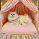 Dog Cat Clothes Pet Apparel Handcrafted Double Layer Princess Dress For Small Dogs Cats All Season Luxury Pet Apparel Custom Made Elegance Comfort Luxury Pet Gift For Cats Dogs