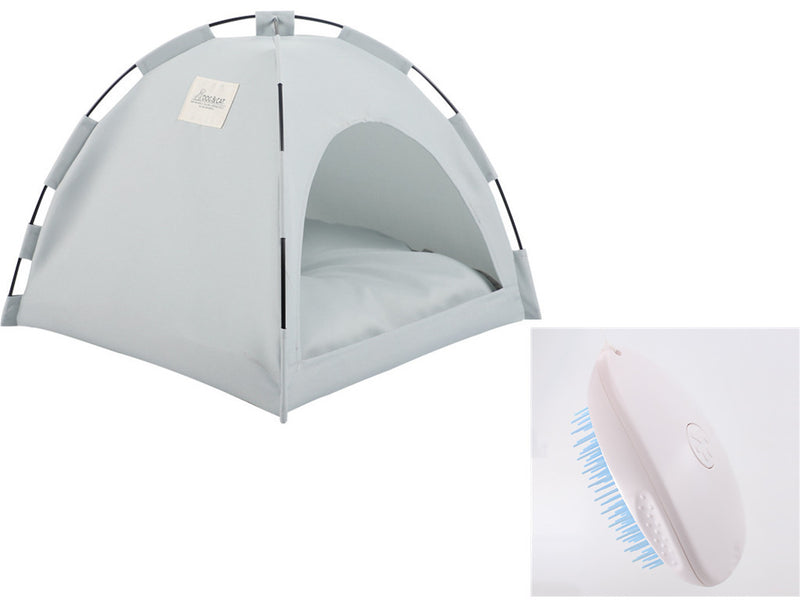 Pet Tent  with a cooling mat