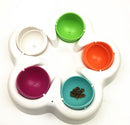 Pet treasure hunt slow food bowl