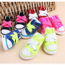 Canvas Candy Color Small Dog Shoes