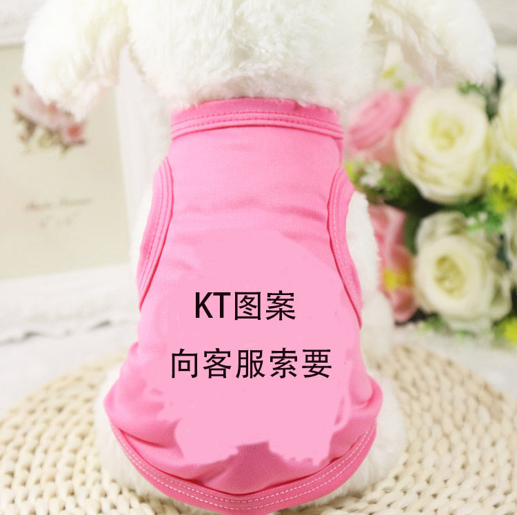 Cute Pet Vest Clothing Small Puppy Costume Summer Apparel