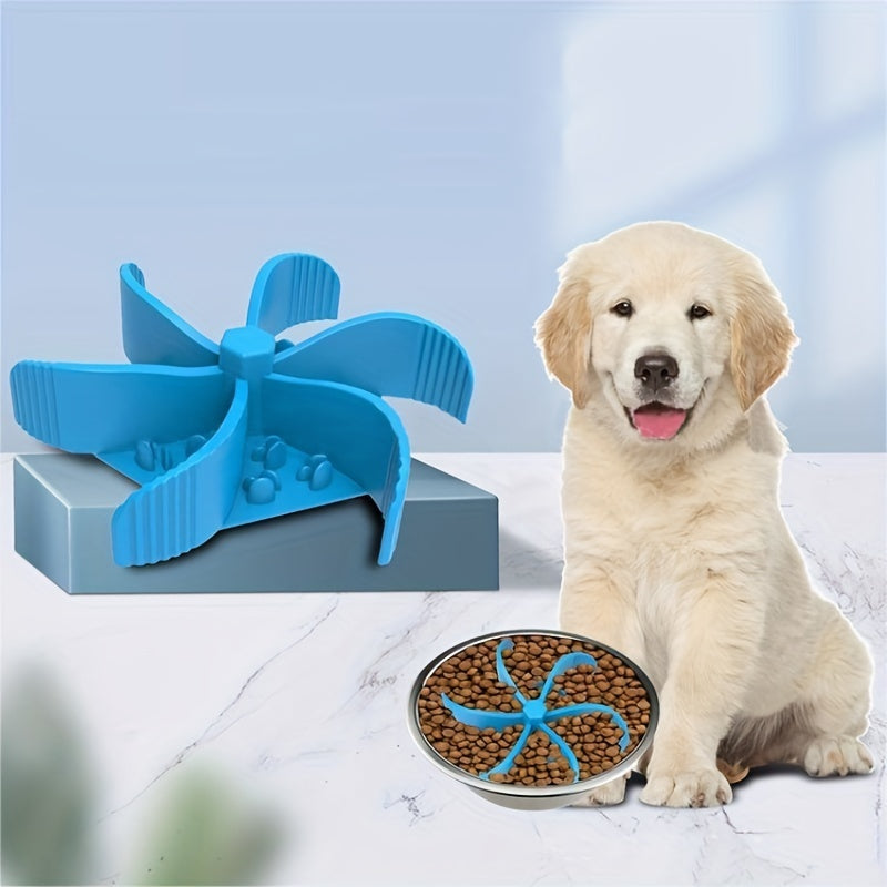 Dog Slow Food Bowl, Silicone Food Dispenser