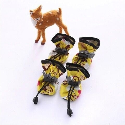 Dog Four Seasons Breathable Soft Bottom Dog Shoes