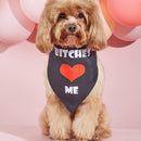 Pet Dog Printing Accessories Scarf Saliva Towel