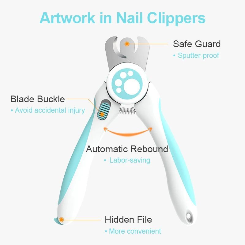 Cute Pets Nail Clippers Labor-Saving Dogs Nail Clipper