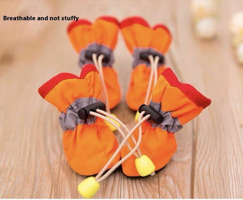 Dog Four Seasons Breathable Soft Bottom Dog Shoes