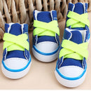 Canvas Candy Color Small Dog Shoes