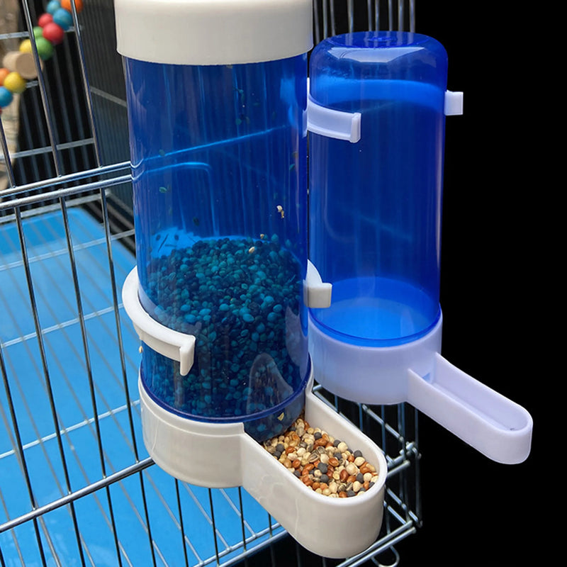 Bird Water Drinker Feeder Automatic Drinking Fountain Pet Parrot Cage Bottle Drinking Cup Bowls Pet Bird Supplies Dispenser