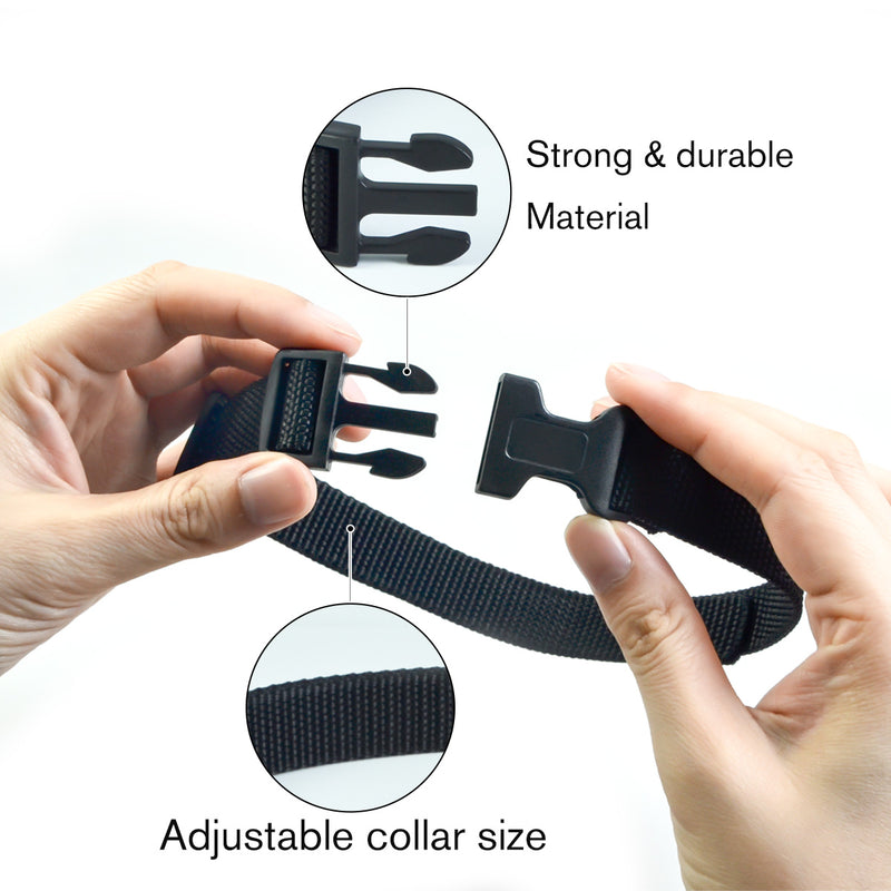Dog TPU Collar Personalized Pet Collar Dog Nylon Collar Pet Cat Collars for Small Medium Large Dogs Fashion Necklace