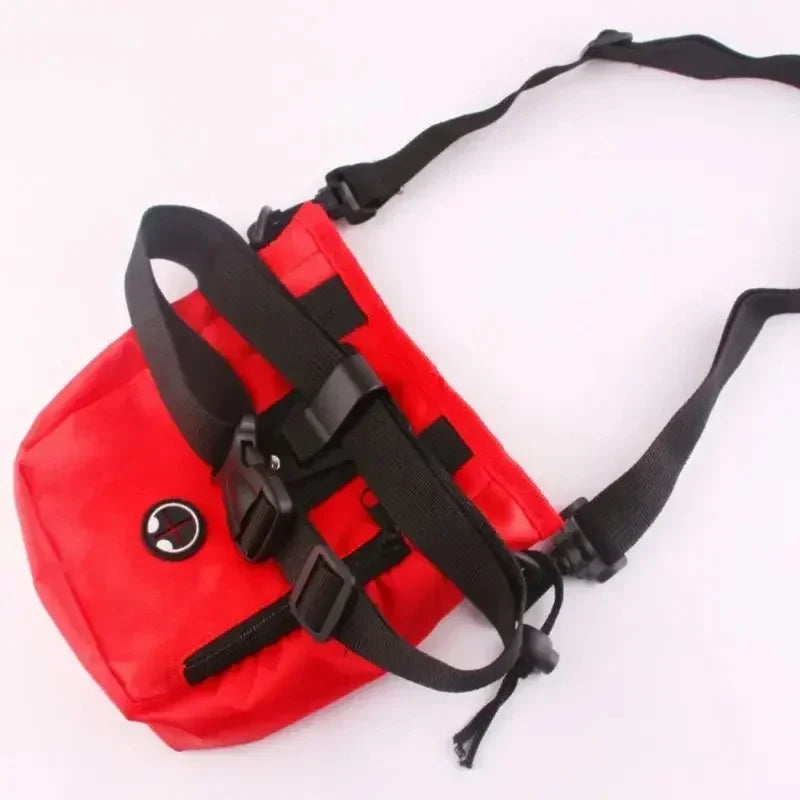 Pet Dog Puppy Training Treat Snack Pet Feed Pocket Pouch Multifunctional Pouch Food Crossbody Bag Pocket Dogwalking Waist Bag