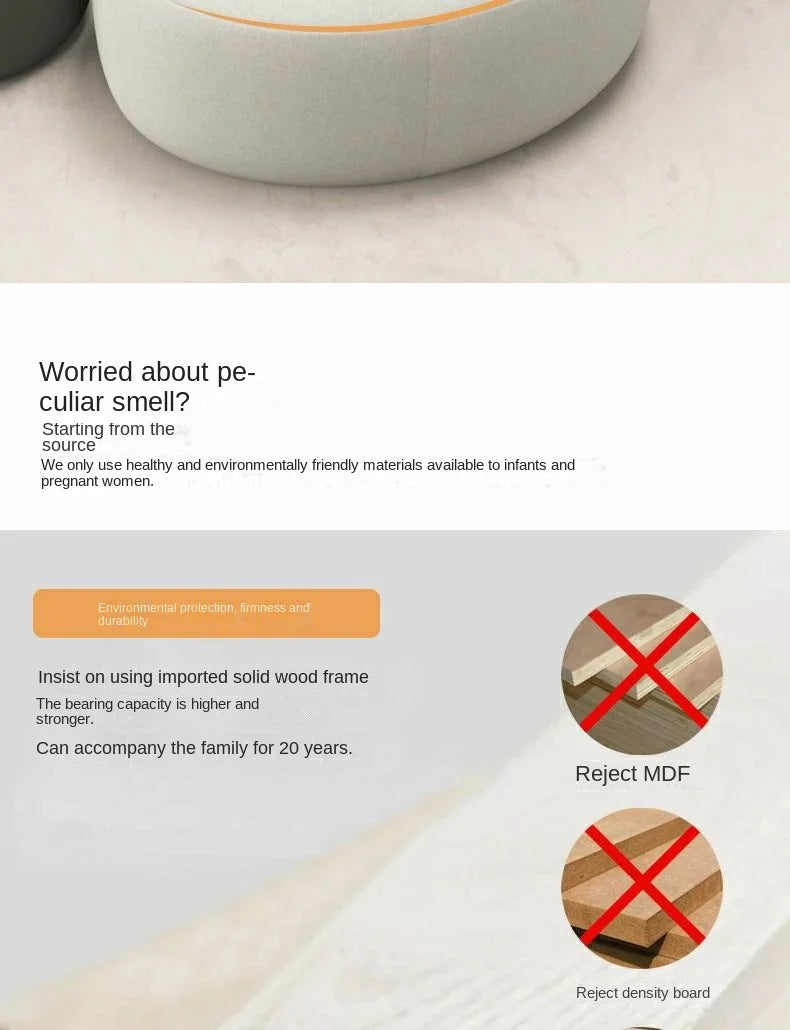 Fashion Curved Seat Cushion Ottoman Dressing Makeup Shoe Stool Pouf Soft Fleece Bench Adutls Baby Kids Gift Home Decor Furniture