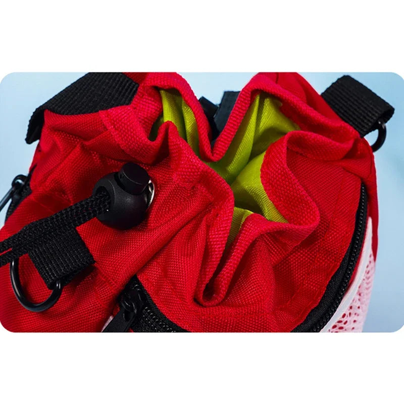 Pet Dog Puppy Training Treat Snack Pet Feed Pocket Pouch Multifunctional Pouch Food Crossbody Bag Pocket Dogwalking Waist Bag