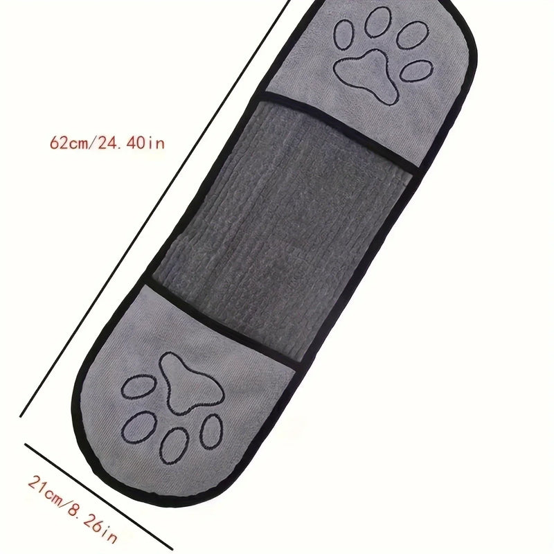 Pet Bath Towel, Specially Designed For Dogs, Quickly Absorbs Water, Cat And Dog Bath Towel