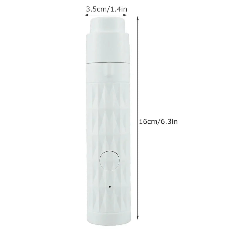 2 Speed Dog Nail Grinder With LED Light Rechargeable Powerful Electric Pet Nail Trimmer Painless Paws Grooming And Smoothing