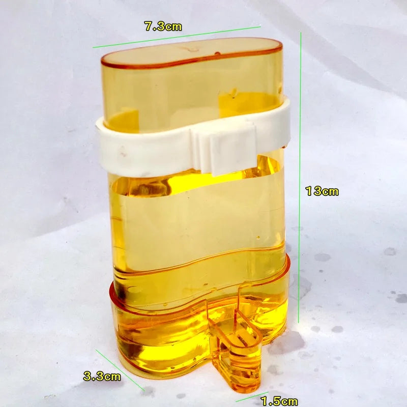 Bird Water Dispenser Bird Food Feeder Automatic Parakeet Bird Waterer Food Feeder Dispenser for Parrot Bird Cage Accessories