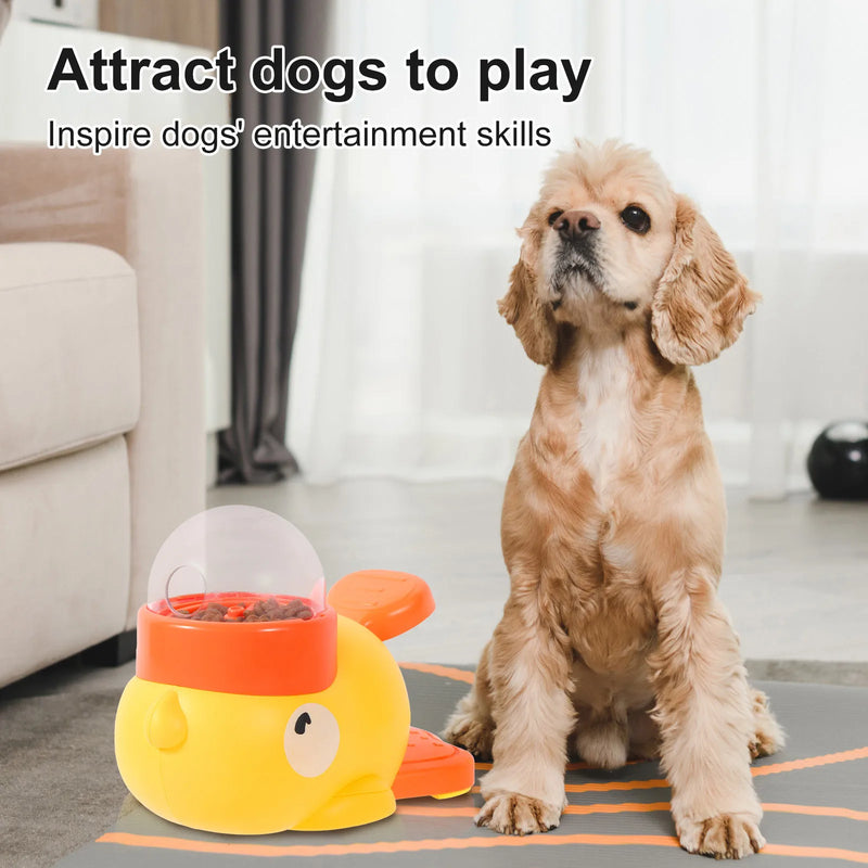 ‌Automatic Pet Feeder for Dogs Cats Interactive Food Dispenser with Feeding Toy Training Tool Travel Home Use