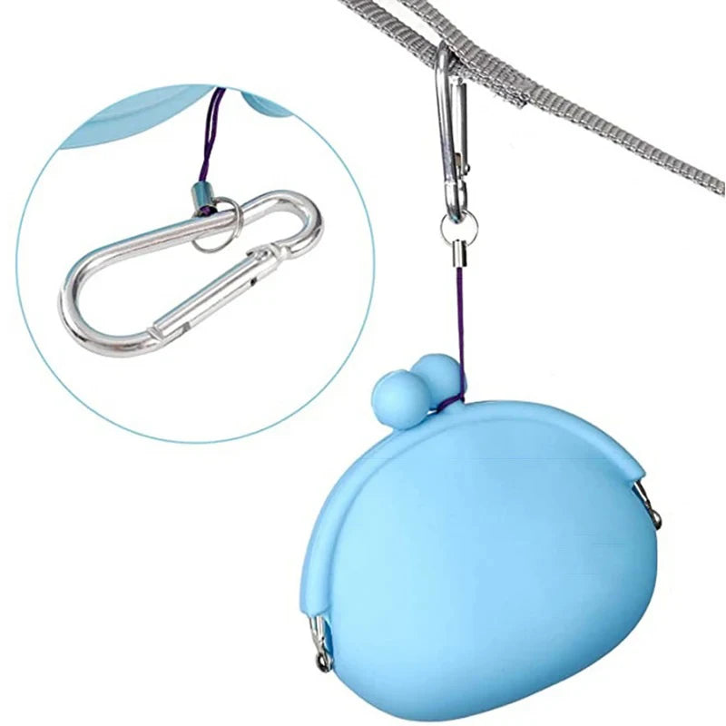 Silicone Pet Dog Train Food Snacks Pockets Bag Walking Dog Training Food Storage Waist Pet Travel Outdoor Product dog treat bag