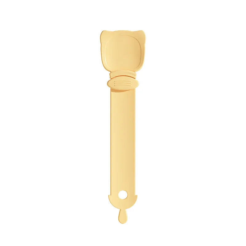 Pet Feeder Spoon Cat Snack Liquid Food Squeeze Tools Multifunctional Cat Feeding Spoon for Wet Food Treat Puppy Kitten Dispenser