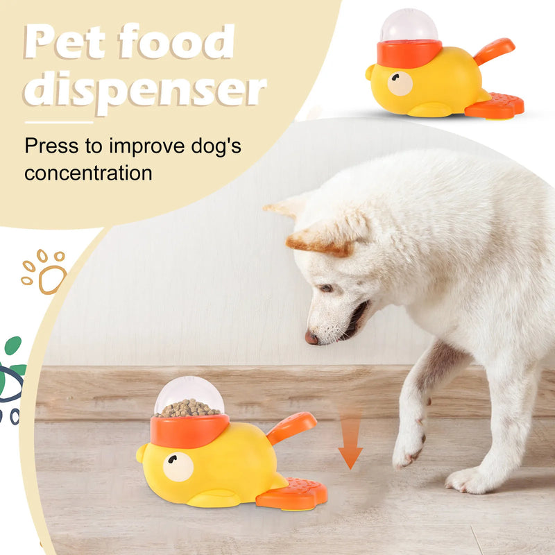 ‌Automatic Pet Feeder for Dogs Cats Interactive Food Dispenser with Feeding Toy Training Tool Travel Home Use