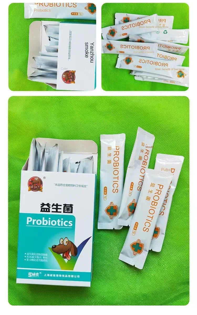 Pet probiotics regulate stomach and enhance appetite cats and dogs general diarrhea constipation vomiting