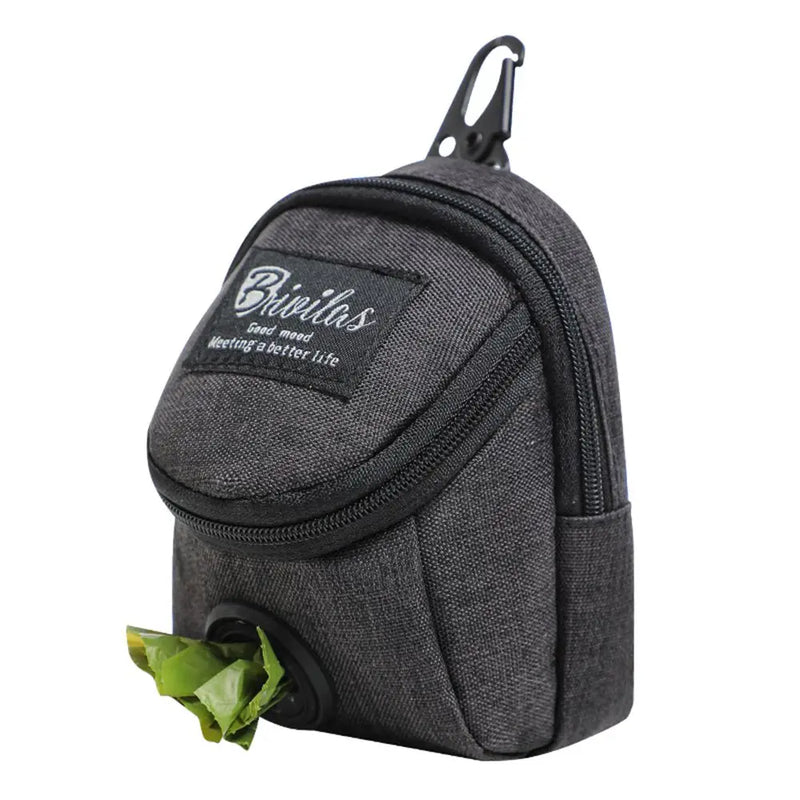 Pet Accessories Portable Dogs Waste Bags With Hook Dog Treat Pouch Dog Training Bag Pet Waste Bag Dispenser Dog Poop Bag Holder