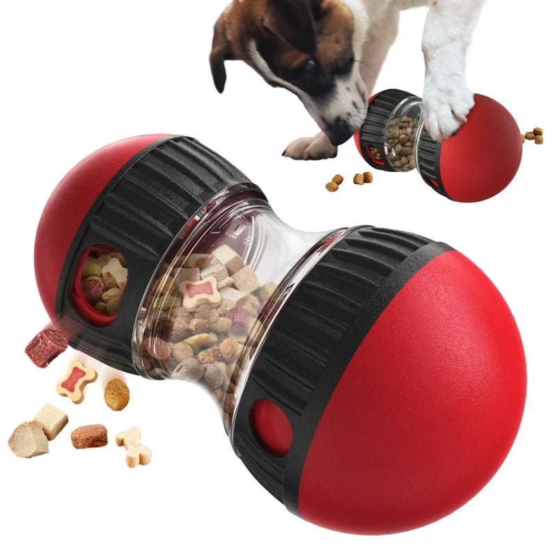 Interactive Dog Toy for Small Large Dogs Cats Treat Dispenser Leaking Food Slow Feeder Pets Ball Toys Training Labrador Supplies