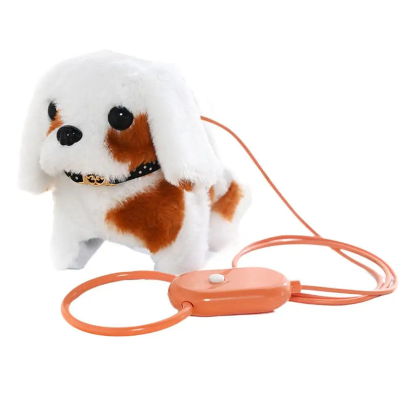 Puppy Toys For Kids Walking Dog Fur-real Pets Realistic Stuffed Animals Purring Dog Stuffed Animal Toy Dog For Kids Family