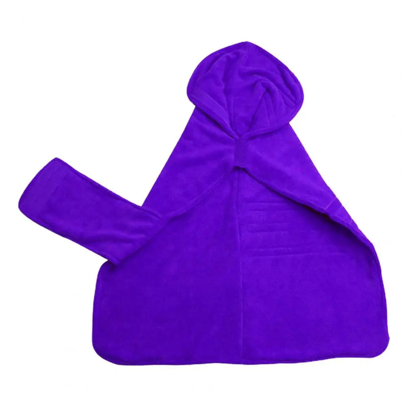 Pet Bathrobe Good Water Absorption Quick-dry Adjustable Comfortable Super Absorbent Fiber Wrapped Version Dog Towel Pet Supplies