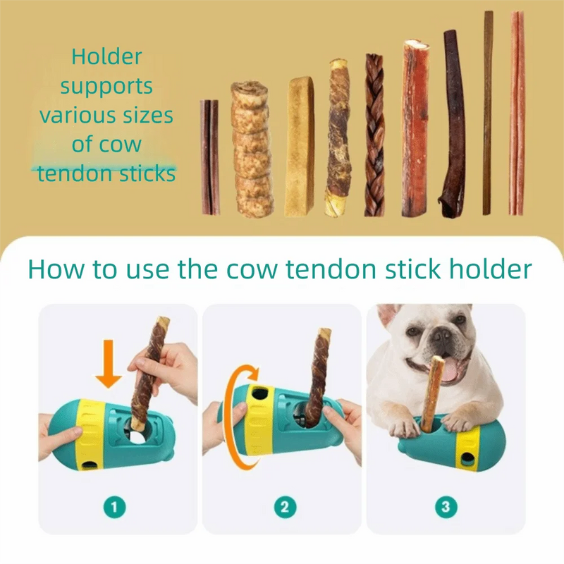 Bite Resistant Dog Treat Dispenser Toy Relieve Boredom Indoor Training Dog Interactive Slow Feeder Feeding Rotating