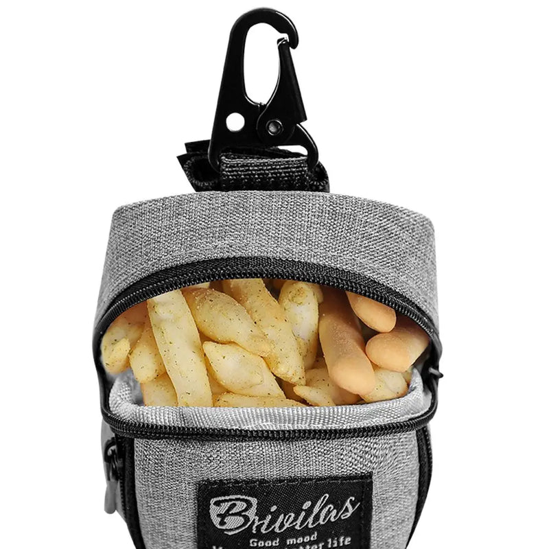 Pet Accessories Portable Dogs Waste Bags With Hook Dog Treat Pouch Dog Training Bag Pet Waste Bag Dispenser Dog Poop Bag Holder