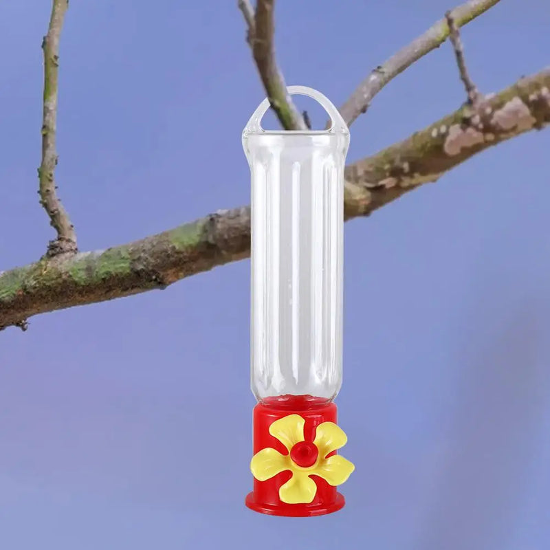 Bird Supplies Plastic Hummingbird Feeders Removable Leak-proof Hanging Bird Feeders Transparent Long-lasting Garden