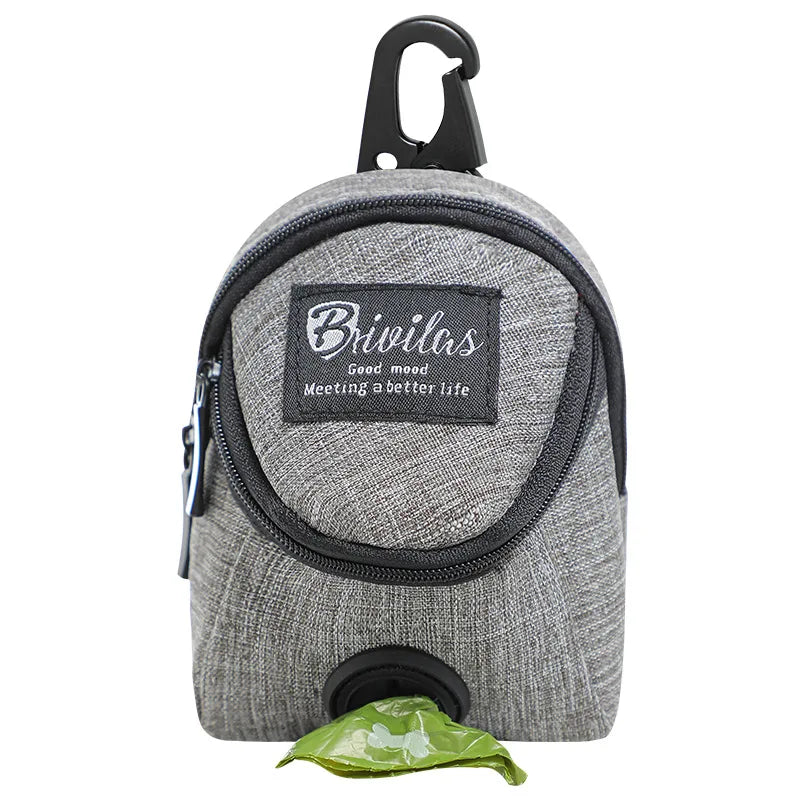 Pet Dog Training Treat Bag Portable Outdoor Dog Treat Pouch Puppy Snack Reward Waist Bag Dog Poop Bag Dispenser Pet Accessories