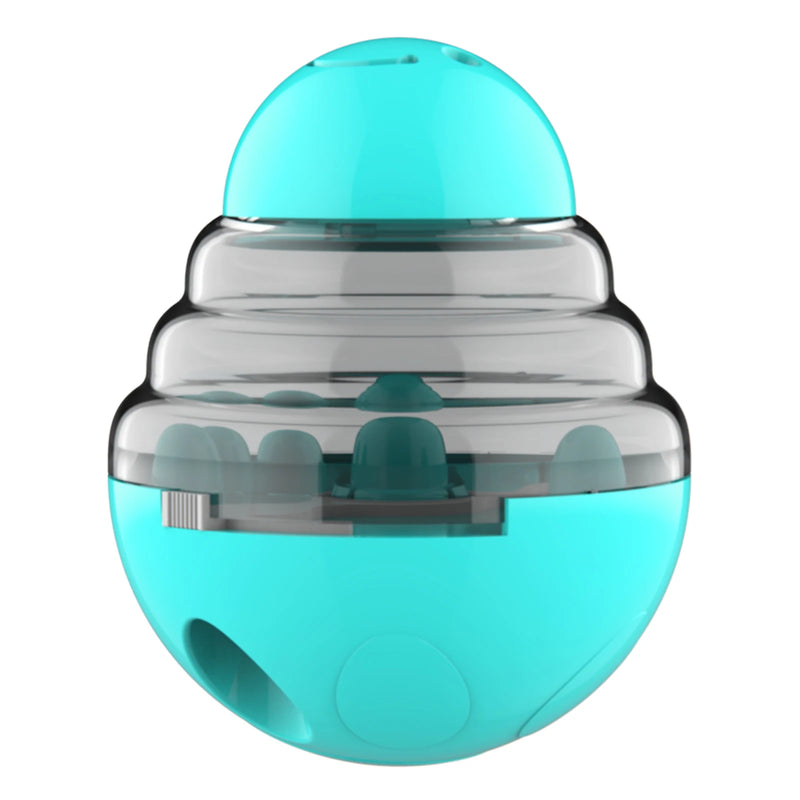 Tumbler Treat Dog Toy Food Dispensing Plastic Puppy Playing Toy Training Snack Storage Pet Plaything For Small Dog Cat Chihuahua