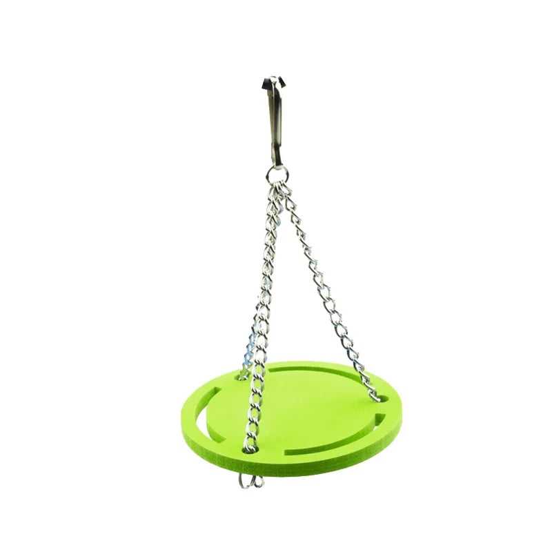 Hamster Toys Wooden Rainbow Bridge Seesaw Swing Toys Small Animal Activity Climb Toy DIY Hamster Cage Accessories
