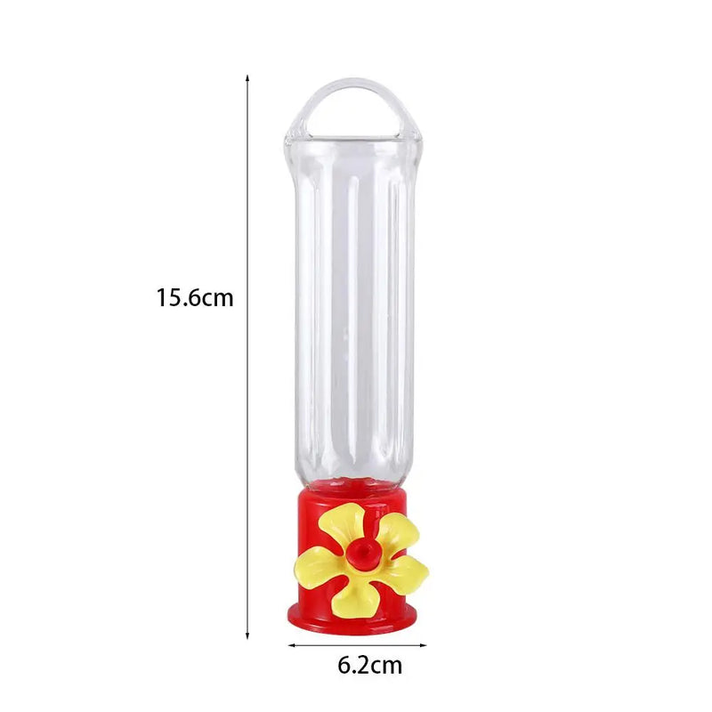 Bird Supplies Plastic Hummingbird Feeders Removable Leak-proof Hanging Bird Feeders with Hanging Wires Long-lasting Yard