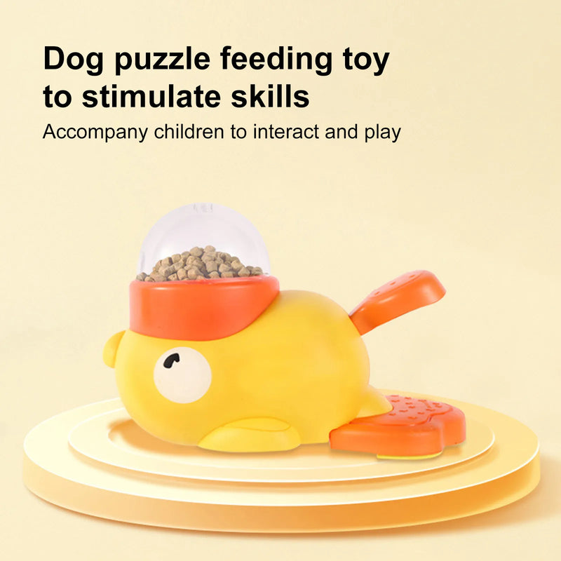 ‌Automatic Pet Feeder for Dogs Cats Interactive Food Dispenser with Feeding Toy Training Tool Travel Home Use