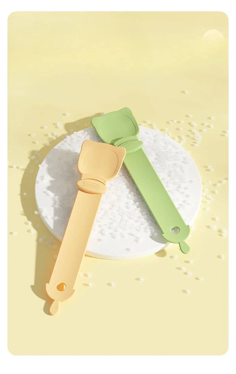 Pet Feeder Spoon Cat Snack Liquid Food Squeeze Tools Multifunctional Cat Feeding Spoon for Wet Food Treat Puppy Kitten Dispenser