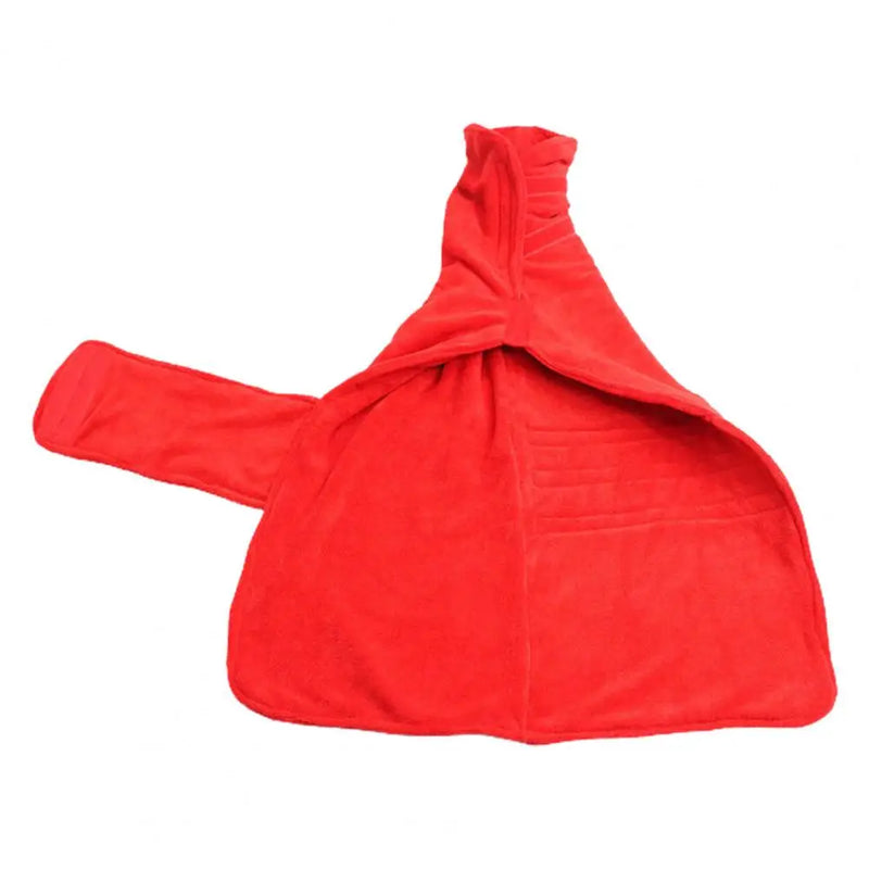 Pet Bathrobe Good Water Absorption Quick-dry Adjustable Comfortable Super Absorbent Fiber Wrapped Version Dog Towel Pet Supplies