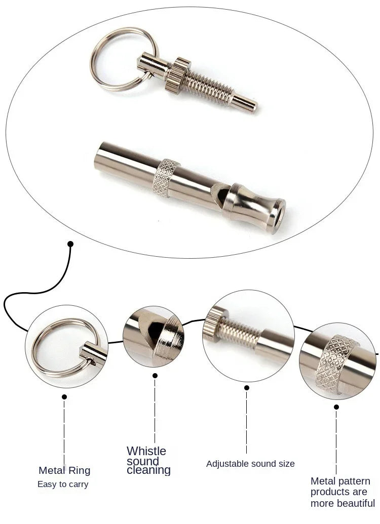 New Dog Whistle Trainings To Stop Barking Control Bark for Dogs Training Deterrent Whistle Dog Supplies Dog Accessories