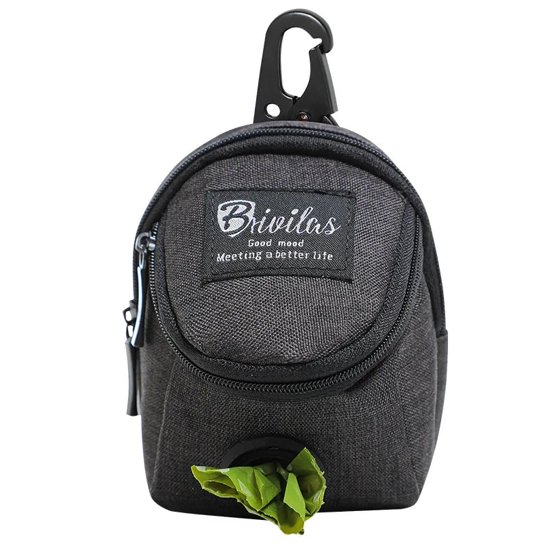 Pet Dog Training Treat Bag Portable Outdoor Dog Treat Pouch Puppy Snack Reward Waist Bag Dog Poop Bag Dispenser Pet Accessories