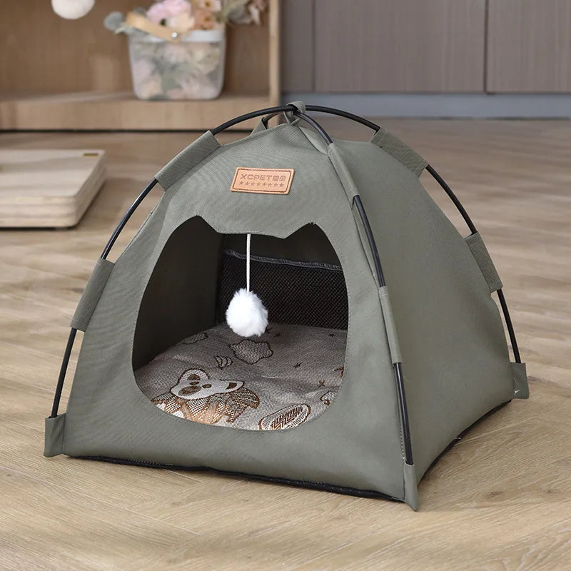 Pet tent comfortable, breathable, scratch-resistant and wear-resistant all seasons universal, no odor and washable pet products