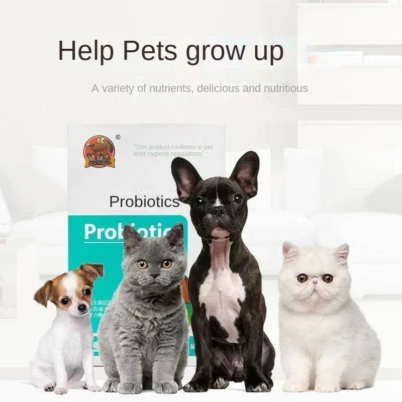 Pet probiotics regulate stomach and enhance appetite cats and dogs general diarrhea constipation vomiting