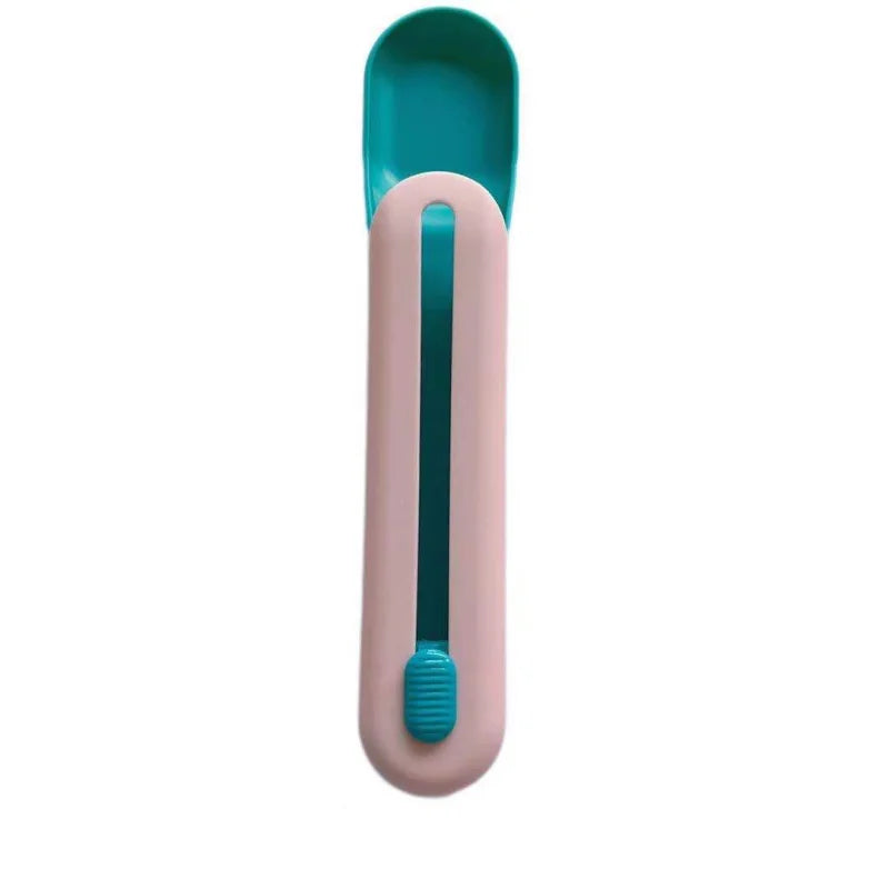 Pet Feed Spoon Food Scoop Cat Treat Bars Squeezer Cereal Dispenser Puppy Kitten Snack Liquid Food Scoop Kitty Treat Accessories