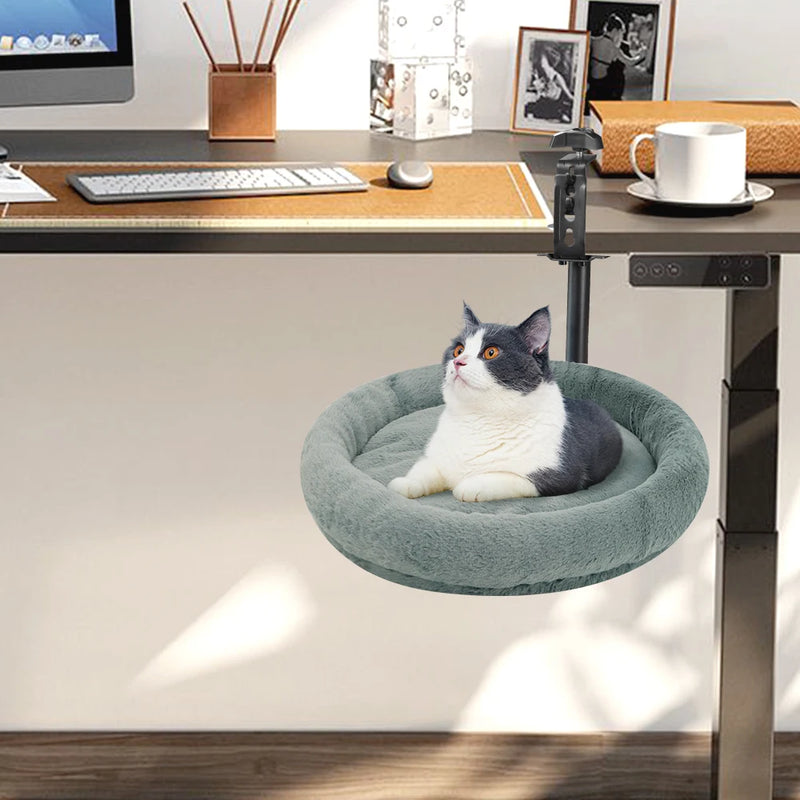 Wall Mounted Wooden Cat Space, Small Pet Bed Cat Furniture, Window Sill Cat Perch with Supports --Made of Quality Hardwoods