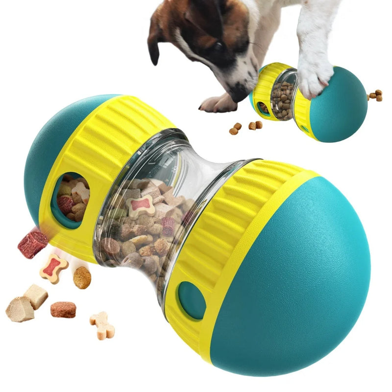Interactive Dog Toy for Small Large Dogs Cats Treat Dispenser Leaking Food Slow Feeder Pets Ball Toys Training Labrador Supplies